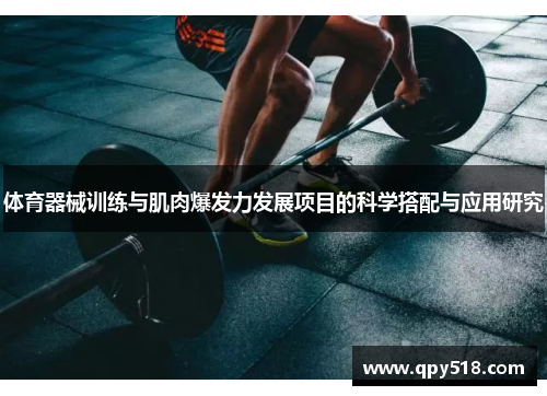 体育器械训练与肌肉爆发力发展项目的科学搭配与应用研究